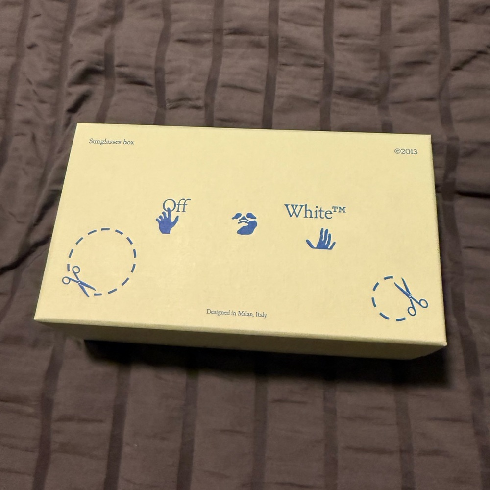 Off-White Black Rectangular Sunglasses - image 7